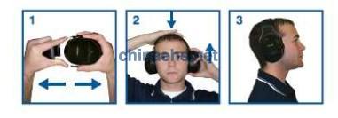 3MH6A耳罩使用說明書