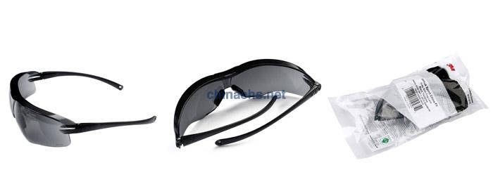 3M 10435 中國款流線型防護(hù)眼鏡（灰色鏡片，防霧）