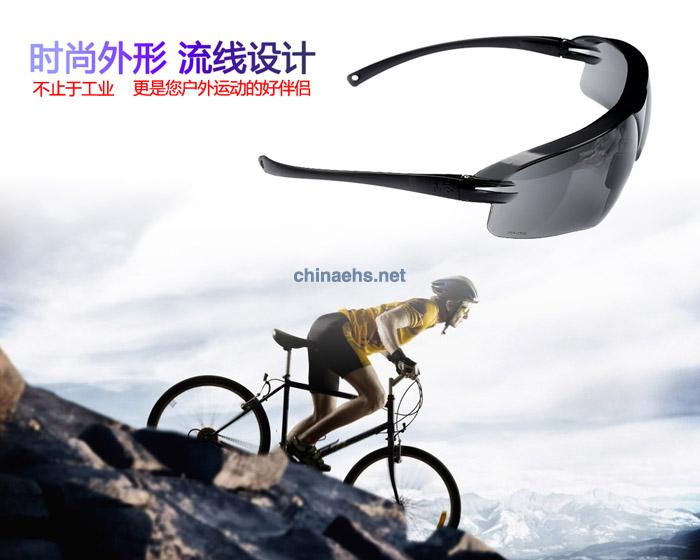 3M 10435 中國款流線型防護(hù)眼鏡（灰色鏡片，防霧）